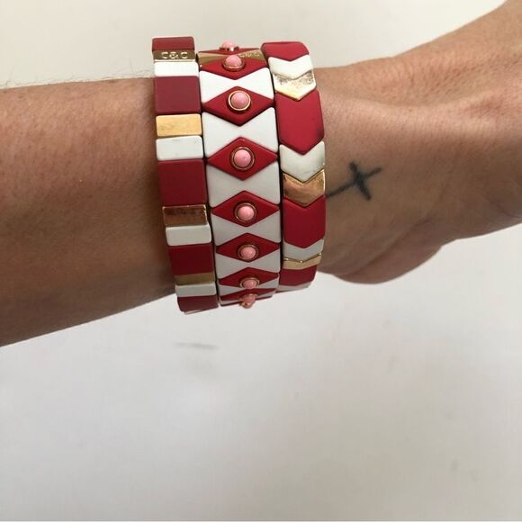 Cadyn and Charlie Nikki Stacks Bracelets Set of three - Picture 8 of 8